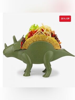 Tricerataco The Ultimate Dinosaur Taco Holder